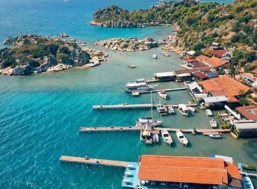 1 Gece Konaklamalı Kekova Turu (Tekne turu dahil)